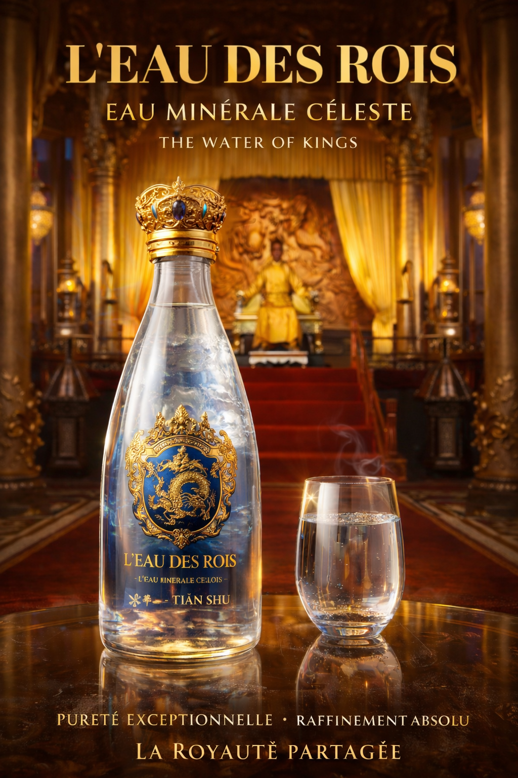 TIĀN SHUǏ - Eau Minérale Céleste JOUDI - L'Eau des Rois